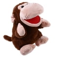 thumbnail image 3 of Hand Puppet Monkey Plush Toy Movable Mouth Hand Puppet Interactive Storytelling Toy, 3 of 8