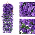 thumbnail image 4 of Gwong Decoración hogareña 2 unids flor artificial ratán faux plantas boda casa pared colgando decoración Gwong 21058209, 4 of 7