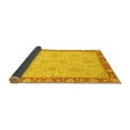 thumbnail image 2 of Ahgly Company Indoor Rectangle Oriental Yellow Traditional Area Rugs, 7' x 10', 2 of 4