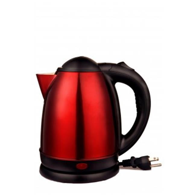1.5 L Electric Cordless Tea Kettle 1000W Red