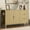 Natural, variant on Modern Sideboard with 3 Drawers,Wave-Pattern Storage Buffet Cabinet with Hooks,for Kitchen Living Room,Dining Room