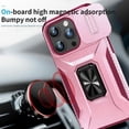 thumbnail image 3 of Funda para GANGXUN iPhone 15 Pro - Soporte metálico, Función magnética, Rosa, 3 of 6