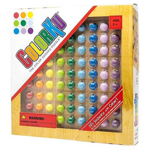 Colorku Mad Cave Games Colorku Puzzle for Child Card Games, Multicolor