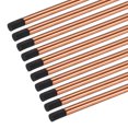thumbnail image 1 of 10pcs 13mmx305mm(1/2"x12") Carbon Arc Air Gouging Rods Copper Graphite Coated Gouging Electrode Rods, 1 of 6