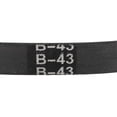 thumbnail image 4 of Uxcell 42.99" Drive V Belts Inner Girth Industrial Transmission Belt Rubber Black 1 pcs, 4 of 5