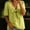 A288 Green, variant on Womens Tie Front Bow Top Deep V Neck Short Sleeve Peplum Blouse Babydoll Empire Waist Summer Fashion Casual Flare Hem Party Clubwear Tunics Shirts