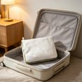 thumbnail image 5 of Linnome Luggage Packing Storage Bag Multi Purpose Travel Sundry Organizer Pouch for Toiletry Accessory Garment Separate Storage, 5 of 6