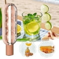 thumbnail image 4 of Beautynvta Ice Cream Ball Maker Mold, 3-Ball Silicone Popsicle Mold, Reusable Easy-Release Ice Popsicle Maker, Leakproof Straw Insert Design, for Whiskey Cocktails Coffee Beverages, 4 of 6
