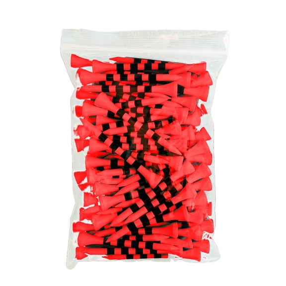 ZPAQI 100 Pcs Bamboo Golf Tees Training Ball Tees Golf Practice Tees Golf Accessories