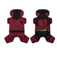 thumbnail image 2 of Warm Dog Four-Legged Cotton Jumpsuit - Multiple Sizes 9-17 Inch (24-43 Cm) - For Small Medium Dogs Winter Outdoor Indoor Wear, 2 of 3