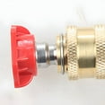 thumbnail image 4 of ZEPARO High Pressure Washer Nozzle Tip Quick Connection Fanshaped Heat Resistant High Strength Sprayer Nozzle Tip for Home, 4 of 4
