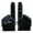 Black, variant on 2pcs Giant Large Stadium Foam Fingers Bright Color Oversized Finger For Outdoor Activities