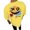 Yellow, variant on Mens T-Shirts Crew Neck Short Sleeve Classic Fit Smile Mood Graphic Top Slim Version Clothes Men Yellow 4XL