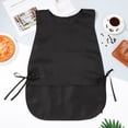 thumbnail image 4 of Universal Cobbler Apron Hair Stylist Smocks Unisex Salon Hairdresser Cape Chefs Waiters Sleeveless Workwear Vest for Cooking Cleaning, 4 of 7
