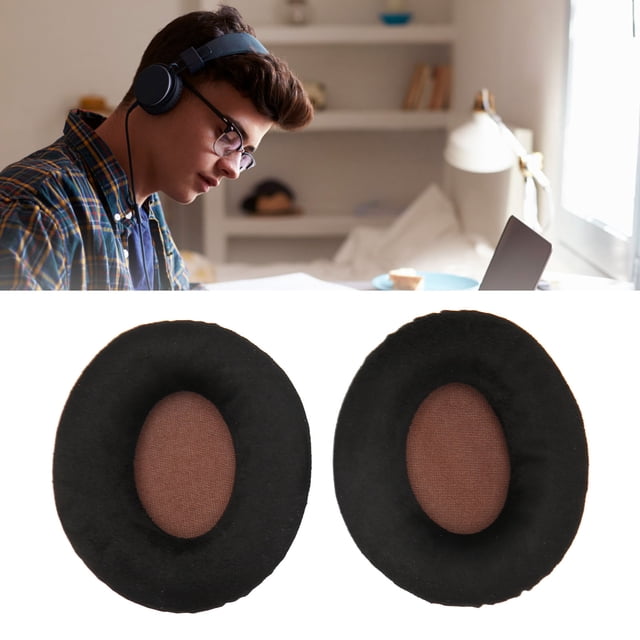 Almohadillas para el COJÍN DE OREJAS, COJÍN DE OREJAS DE REEMPLAZO SUVE DE REEMPLAZO Suave Resistente Al Desgaste para Impulso en Los Auriculares para Los Oídos