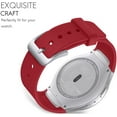 thumbnail image 3 of Correa para Samsung Gear S2 - Correa de repuesto de estilo deportivo de silicona suave para Samsung Gear S2 Smart Watch SM-R720 SM-R730 Versión solamente (Rojo) Adepaton WMZL-485-2, 3 of 5