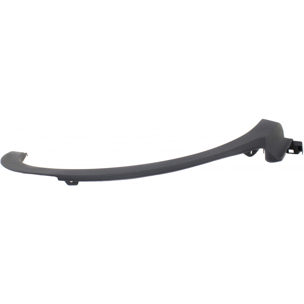 Texaseparts Left Front Fender Flare Trim For 2013-2018 Toyota RAV4 - Driver Side - Black Plastic Direct Replacement