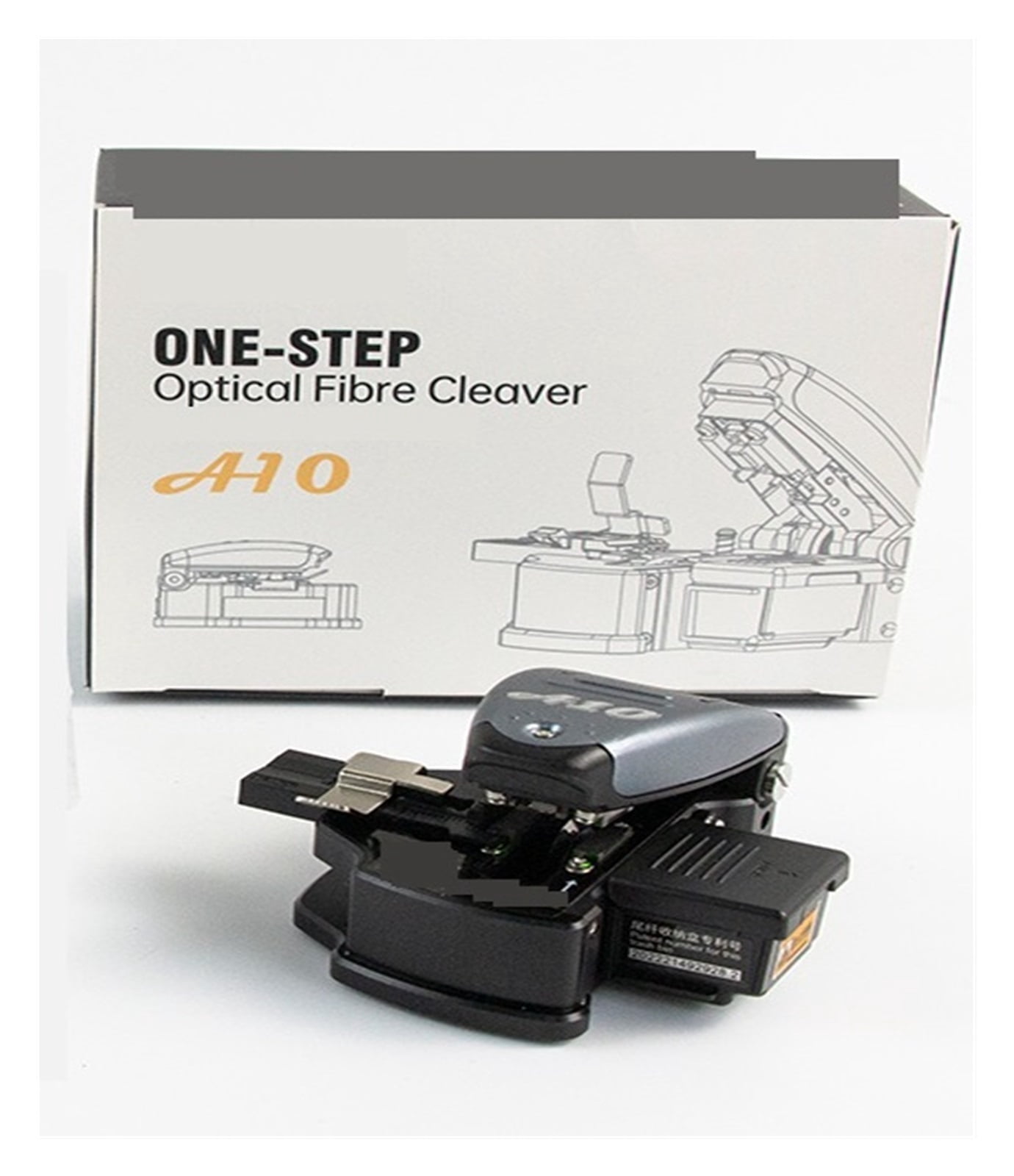 A10 Optical Fiber Cleaver, One-step Fiber Cutter With Waste Box, One Hand Operation With User-friendly Design ,High Precision