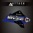 thumbnail image 2 of Attack Graphics Renegade Radiator Shroud Decal Blue for Yamaha TTR 50E 2016, 2 of 2