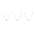 thumbnail image 4 of Sonducket Collar de cadena Estrella elegante Joyería estética Estilo simple Gargantilla universal Collares Regalo del día de San Valentín para niñas Type1 NO1 Sonducket CBP372613, 4 of 6