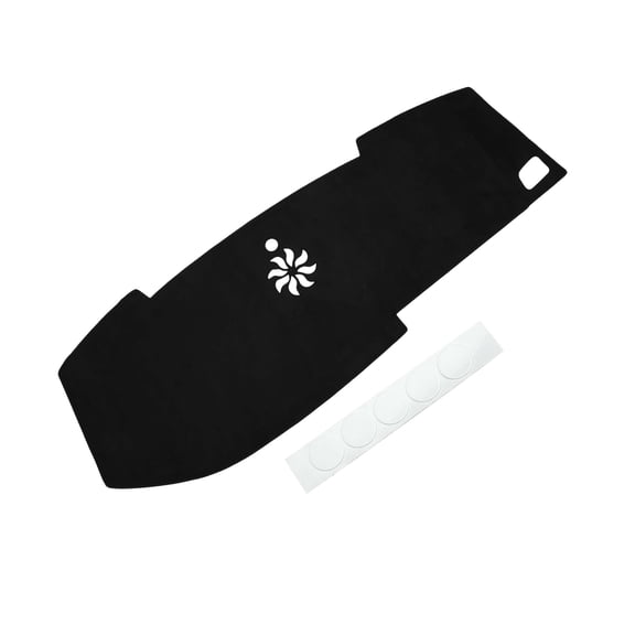 Unique Bargains Dash Cover for Toyota Sienna Non-Slip Dash Cover Mat | Front Dash Cover Mat Black 1Pcs