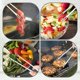 thumbnail image 3 of Pinzas de cocina de 4 Uds. De 9,5 pulgadas, pinzas para parrilla, pinzas de cocina de acero inoxidable 18/10, pinzas de cocina para cocinar, 3 of 5