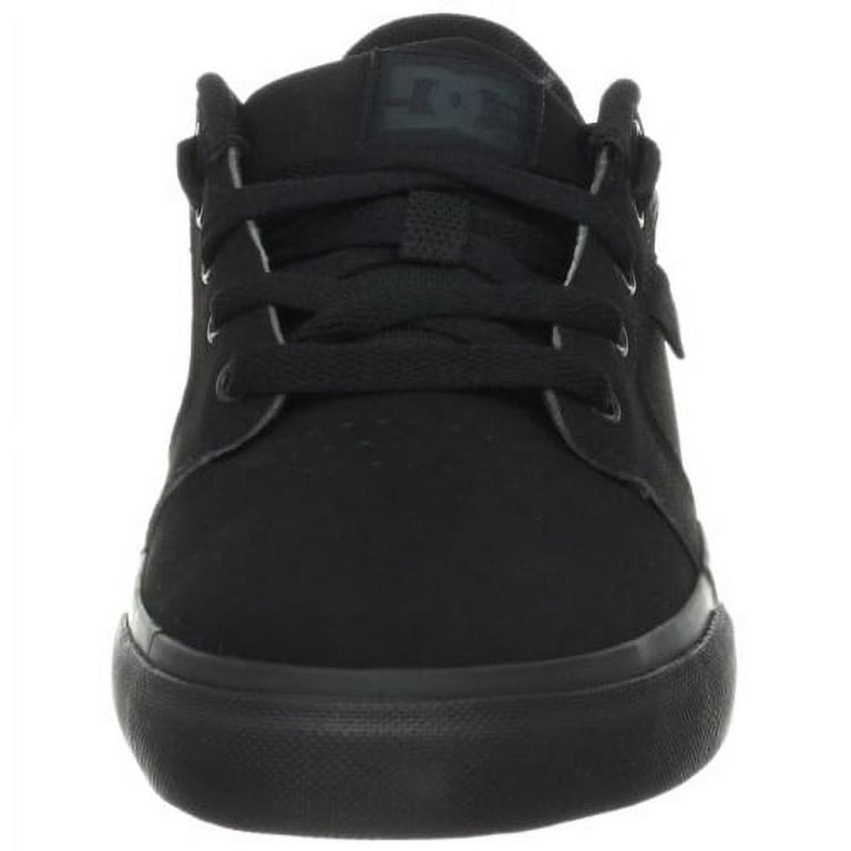  DC mens Anvil Casual Skate Shoe, Black/Black, 6 US