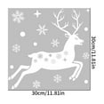 thumbnail image 3 of Merry Christmas Windows Sticker, Santa Snowman Deer Sticker Decor, Gingerbread House Window Clings for Christmas Decor, Xmas Snowflake Wall Decoration, Xmas Gift Stickers for Kids Room Doors Wall, 3 of 6