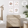 thumbnail image 2 of Sweet Jojo Designs Vintage Floral Pink Green and Yellow Unframed Wall Art Print 4 Piece Set, 2 of 6