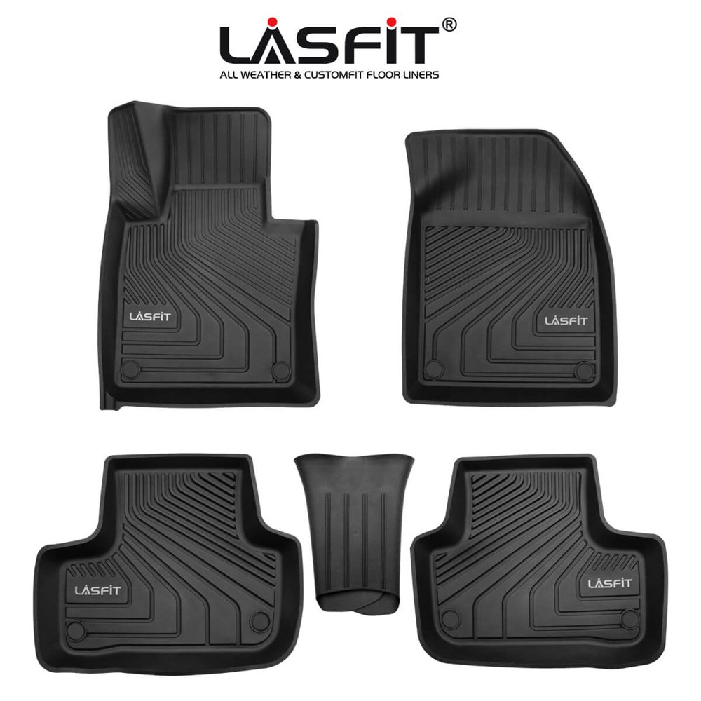 Lasfit Floor Liners for 2018 2019 2020 2021 Volvo XC60(No Hybrid, for