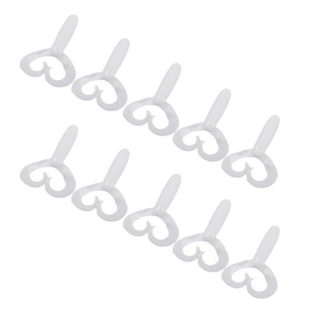 10PC 70Mm/4.3G Fishing Soft Lures Twin Tail Grub Trout Jigging Bait White