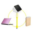 thumbnail image 5 of LED de lámpara USB LED mini portátil portátil Liberto de lectura de lectura iluminación nocturna amarillo, 5 of 5