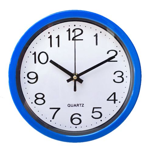 Yaoping New Round Wall Clock Quartz Silent Sweep Movement Home Bedroom