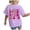 A112-Light Purple, variant on Girls Basic Plain T Shirts Kids Cotton Summer Tops Crewneck Short Sleeve Tees(White,2-3 Years)