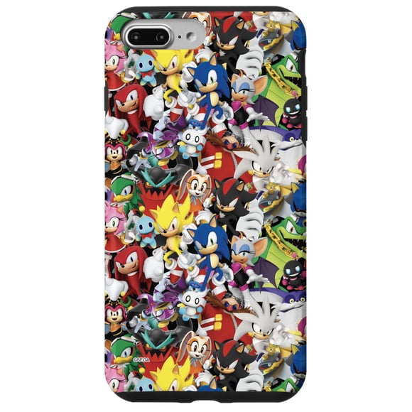Sonic The Hedgehog - Funda All-Star Cast para iPhone 7 Plus/8 Plus