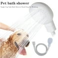 thumbnail image 6 of Stuffygreenus Pet Shower Head,Portable Pet Shower Sprayer,Rubber Hose, and Push-on Bath Tub Sink Faucet Attachment for Fast and Easy Bathing, 6 of 9