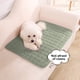 thumbnail image 5 of Colchoneta lavable de pana para mascotas | Colchoneta cálida para perros y gatos | 50 x 40 cm | Colchoneta de una pieza en verde, 5 of 6