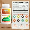 thumbnail image 2 of Complementa el calcio, magnesio y zinc de Best Naturals con vitamina D3, 2 of 7
