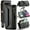 Black, variant on Crossbody for Samsung Galaxy S10 Case Wallet【RFID Blocking】with 10-Card Holder Zipper Bills Slot, Soft PU Leather Magnetic Shoulder Wrist Strap for Galaxy S10 Wallet Case Women