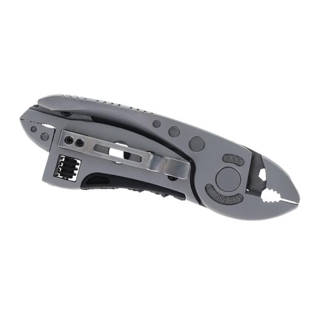 Scipio FCC0020 Ranch Hand Multi-Tool Pocket Knife 2.75-Inch Blade - Pliers and Adjustable Wrench - for Ranch Hands and Outdoorsmen - Silver