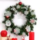 thumbnail image 1 of cpengpj White Paper Christmas Decoration Set, 20Pcs Hollow Out Hangable Snowflake Tree Ornaments for Holiday Party Decor, 1 of 6