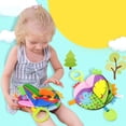 thumbnail image 3 of Soft Baby Cloth Book, Waterproof and Safe, Educational Infant Toys with Sound Paper Design for Early Education and Cognition, 3 of 8