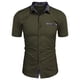 thumbnail image 2 of Ropa de hombre de negocios de comercio exterior a cuadros para hombres MABOTO Azul claro L, 2 of 5