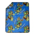 thumbnail image 4 of Juego de mantas y almohadas de felpa Jay Franco TMNT Donatello, 4 of 6