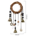 thumbnail image 2 of Esho Handmade Wind Chimes Witch Bells Hanging Ornaments for Home, Garden, Patio, 2 of 8
