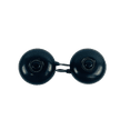 thumbnail image 5 of Bverpz Black Aluminum Alloy Bicycle Bells, Clear and Loud Voice, Set of 2, 5 of 5
