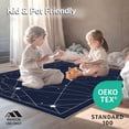 thumbnail image 4 of ODIKA 5'x7' Machine Washable Non-Slip Area Rug, Galactic Constellation Map in Dark with Stellar Navigation Design High Traffic Rug, Black, 692197, 4 of 5