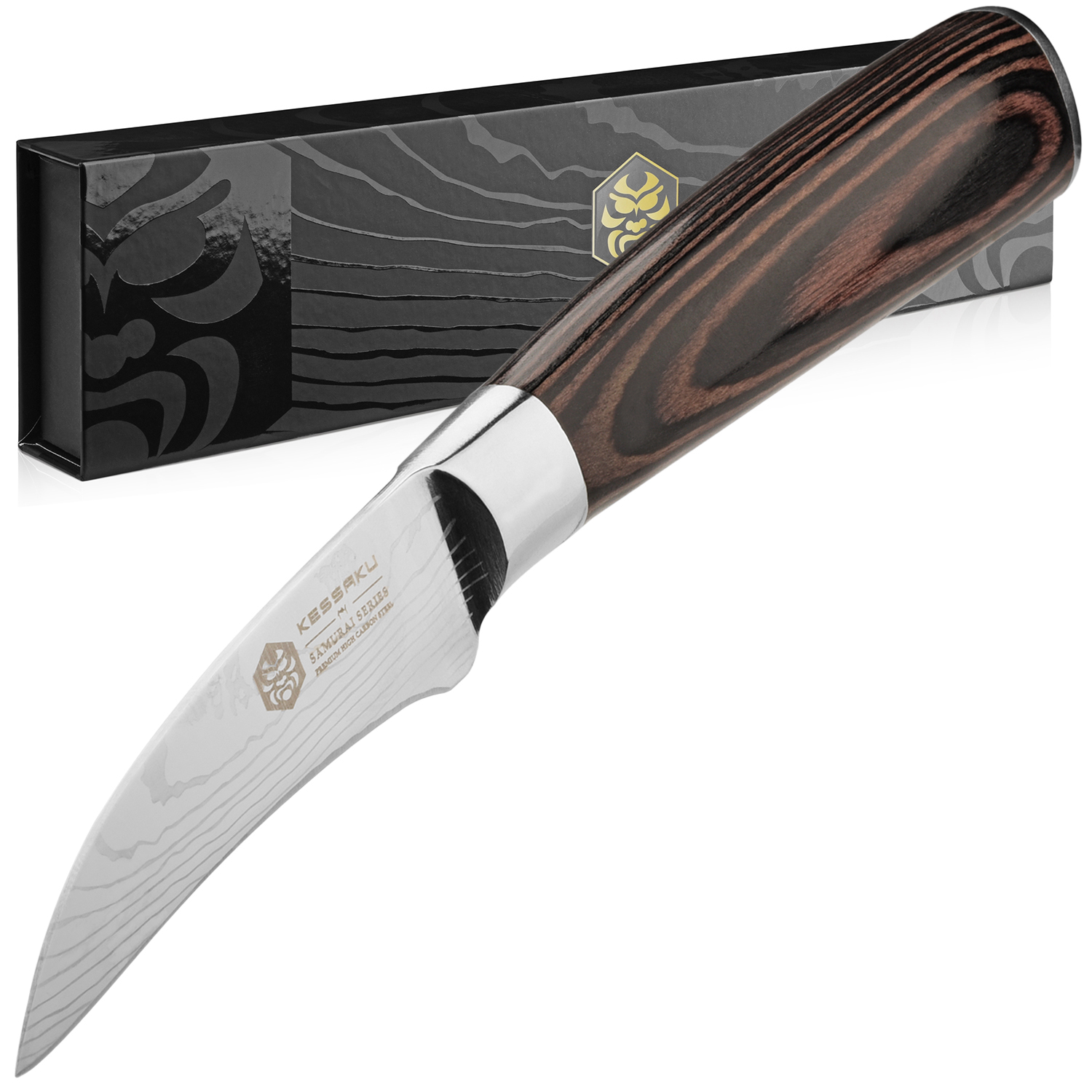 Kessaku Bird's Beak Tourne Paring Knife Samurai Series Japanese