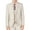beige, variant on Mens Beige Single Breasted, Slim Fit Suit Separate Blazer Jacket 36S