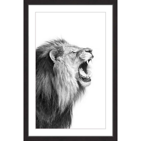 "Man Is Right" Framed Painting Print